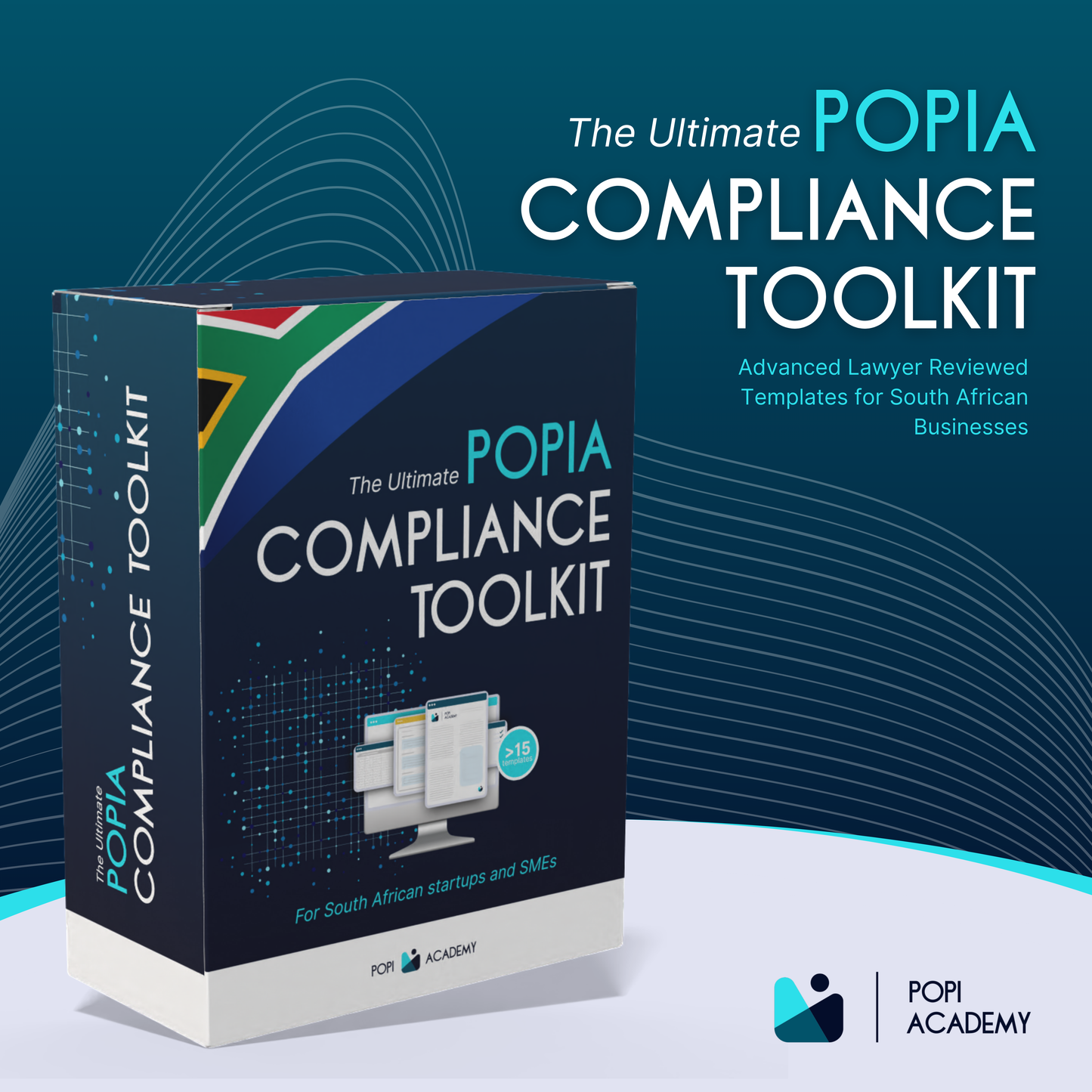 Ultimate POPIA Compliance Toolkit (Digital Download) – Editable Templates for South African businesses